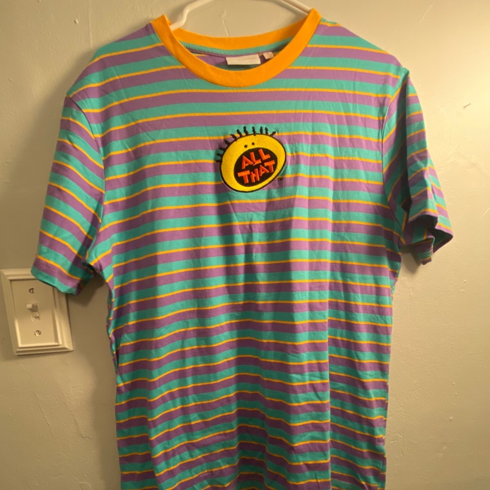 ALL THAT Nickelodeon Cartoon Multicolor Shirt